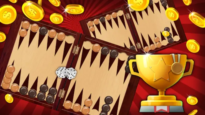 Backgammon Nard offline online android App screenshot 1